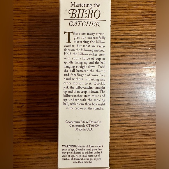 Colonial Williamsburg Bilbo Catcher - Picture 3 of 7